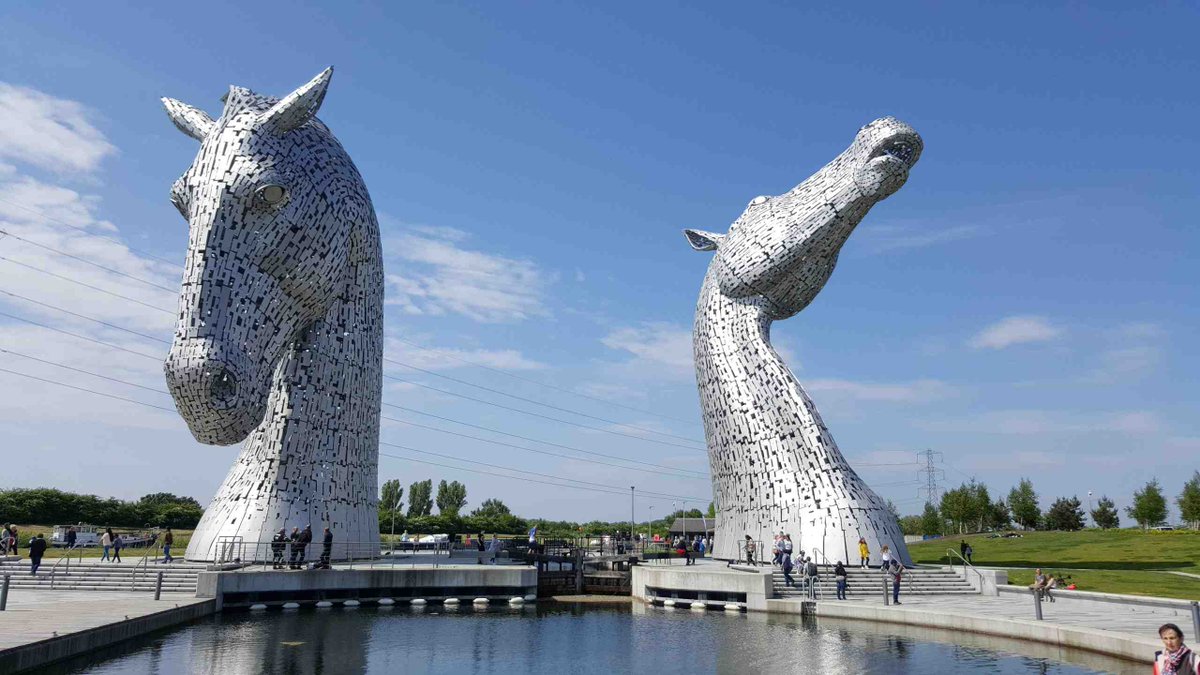 ExpressFalkirk's tweet image. Explore the wonders of Falkirk on your next adventure and visit the majestic Kelpies statue! ✨ 
#DiscoverFalkirk #Transportation