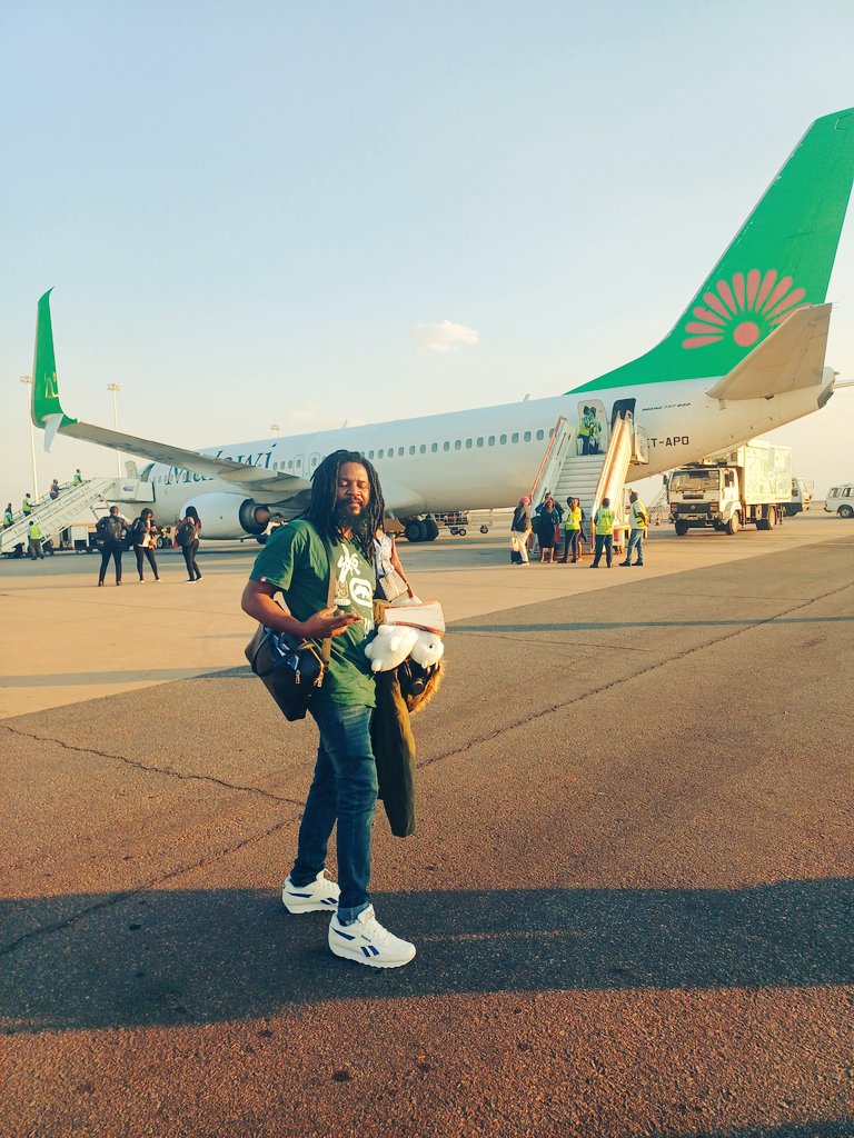 princestevens1's tweet photo. Landed at Malawi's Domestic Warehouse. @LAZARUSCHAKWERA please use our taxes &amp; construct an international airport to foster global connectivity. How do we develop without an international gateway? https://t.co/kTkBxlYScd