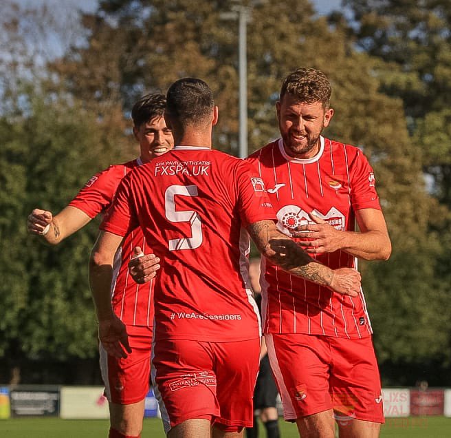 Felixseasiders's tweet photo. FT - @Felixseasiders 6 @HertfordTownFC 3

What a game that was! Full details to follow later!

Seasiders through to next round of the FA Trophy, goals from Callum Harrison (2), Billy Holland, Jack Ainsley, Henry Barley and Josh Mayhew. Two pens for the visitors made it closer than it was.