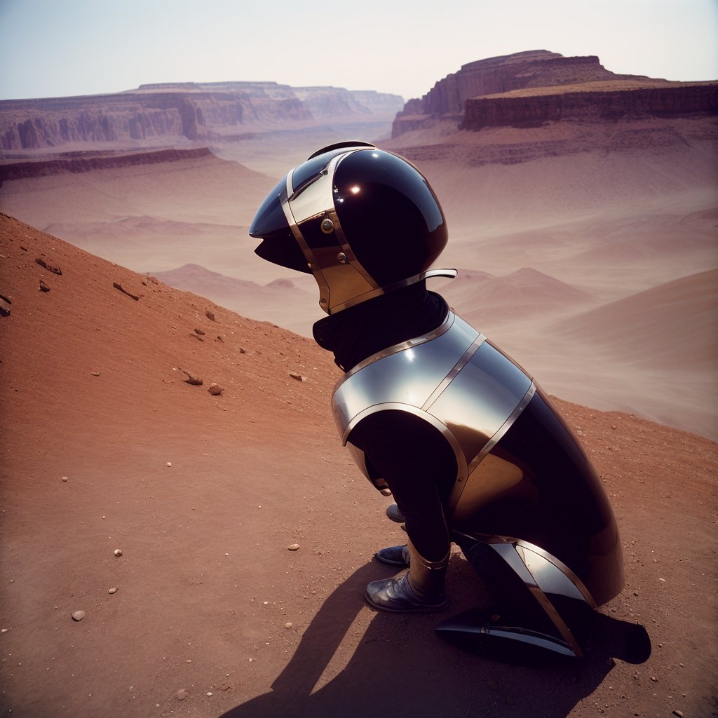 FireART_AI's tweet image. Try species mixing to generate chrome animals from Mars.#aiartcommunity #aiphotography #ai