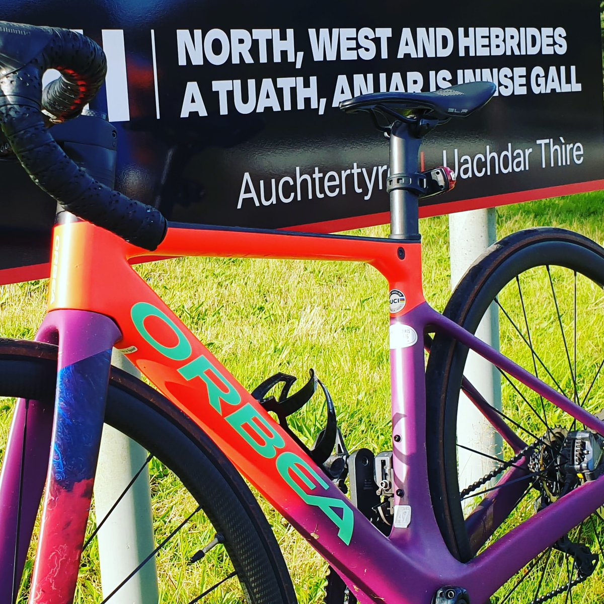 Bike looks class against new branding <a href="/UHI_NWH/">UHI North, West & Hebrides</a>