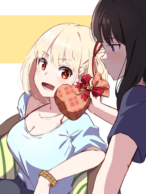 千「え!くれるのぉ〜」#リコリコ #錦木千束生誕祭2023 ちょっと遅れてごめんね千束 