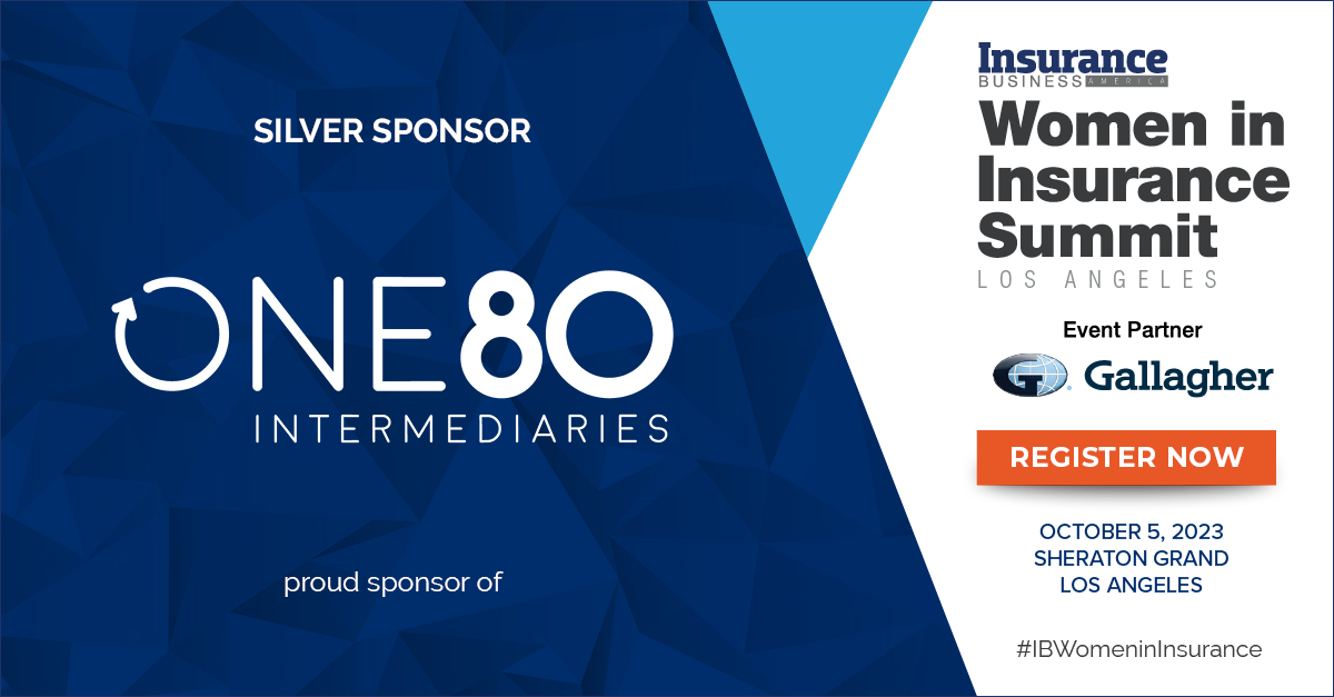 We're delighted to have One80 Intermediaries as one of our sponsors for the #IBWomenInInsurance Los Angeles event on October 5th! Be part of this transformative experience and secure your spot now! hubs.la/Q021kDrH0