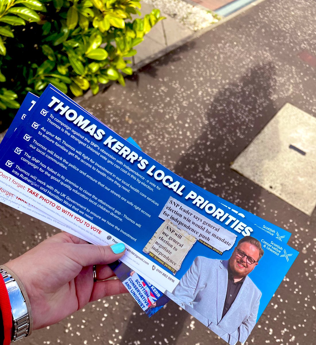 Lauren_BennieUK's tweet image. Out in #Hamilton &amp;amp; #Blantyre with @CllrTKerr today. 

Voters, constituents, activists, Cllrs, MSPs, veterans, association volunteers &amp;amp; #bbcdn audience member 😉 know Thomas gets the job done. 

Vote for Thomas Kerr in #RutherglenHamiltonWest by-election on 05 October👇