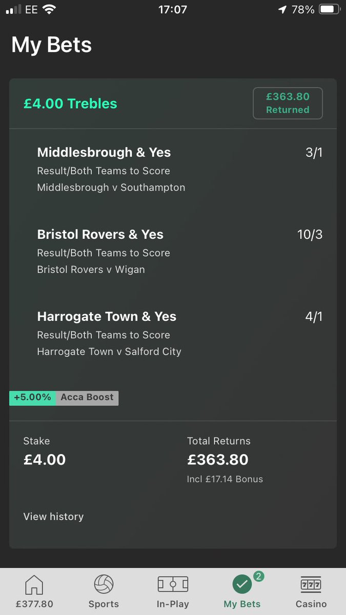 At last got one in, should have had a tenner