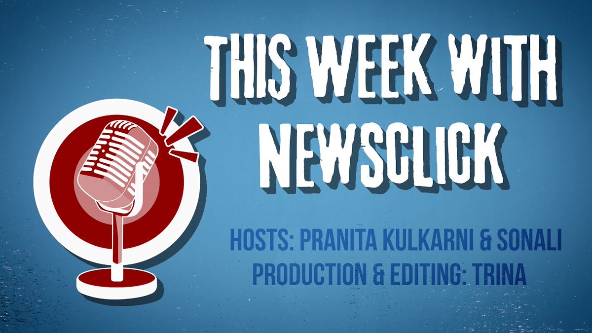 newsclickin's tweet photo. Our weekly podcast #ThisWeekWithNewsClick is now LIVE. Join us as we dive into the week's some of the most significant events and developments, both from India and around the globe.
Tune into Episode 1 as we take stock of the history of the women's reservation bill and look at the developments in Libya, among other things. Link below:
https://t.co/UtctLiK3Yp