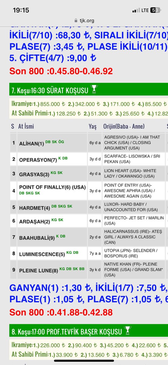 Alihan’in son 800’ü 41.88 😨