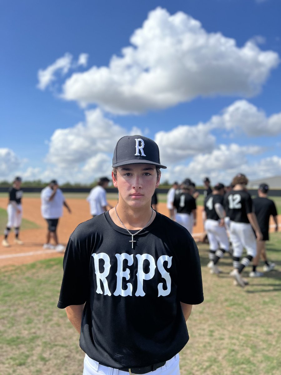 F: @repsbaseballinc 8, C2 Baseball White 2
PoG: Jacob Lukaszewski 4 IP, 8K, 2H, 2R