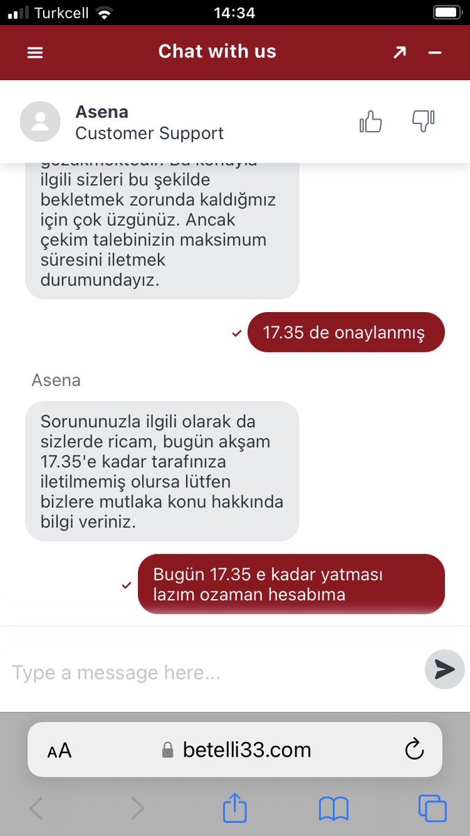 Derossi2323's tweet photo. @betelli_tr 

Onaylanmış diyorlar aracı firmada diyorlar 

Dolandırıcı orospu cocukları 900 Euro 4 gündür atmıyor iptal ediyorlar evrak atıyorum herşey attım https://t.co/FnY9lP8WJl