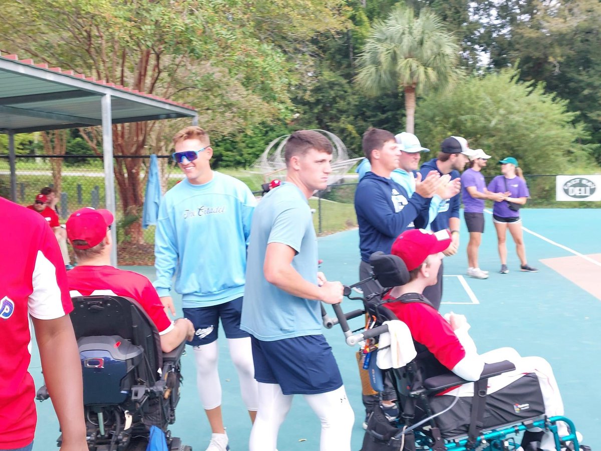 The Citadel Baseball (@citadelbaseball) on Twitter photo We had a wonderful morning at The Charleston Miracle League. Shoutout goes the founder and former Citadel Baseball Player <a href="/ChanningProctor/">TeslaTallTalk (TTT)</a>. We had a wonderful morning at The Charleston Miracle League. Shoutout goes the founder and former Citadel Baseball Player <a href="/ChanningProctor/">TeslaTallTalk (TTT)</a>.
