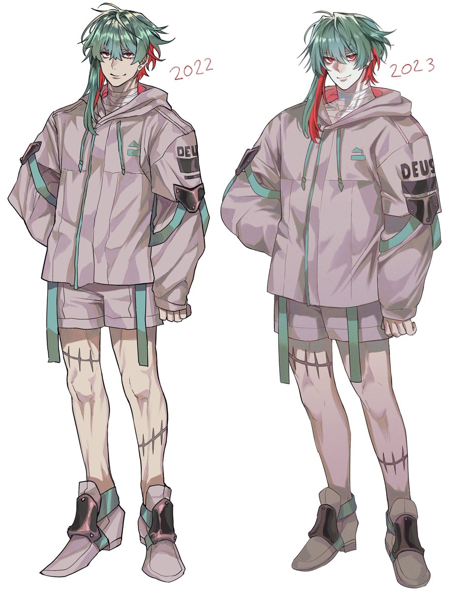 I hate myself so I decided to give my artist (me) more work to do and redraw the sprites of the two current LIs. I was coding them in and I didn't like how the old ones looked lol #otomegame #visualnovel #vndev