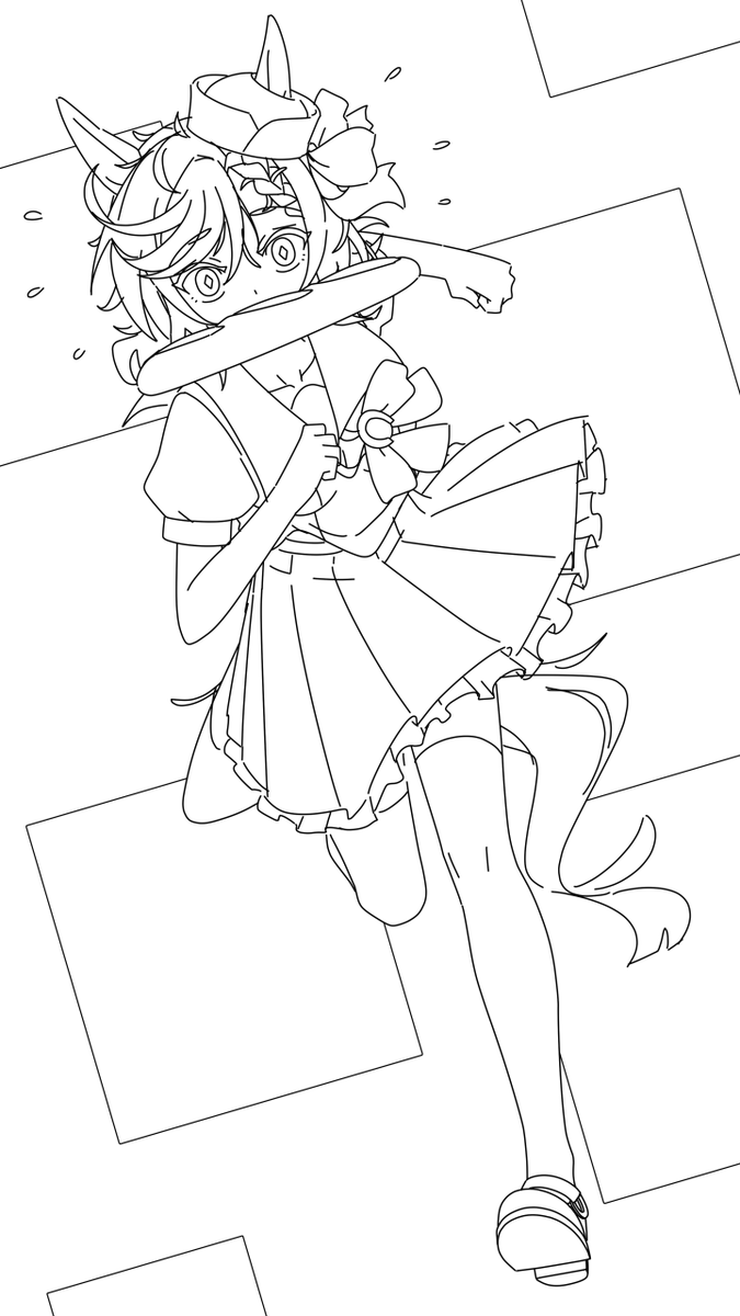 トレセンの転校生ヴェニュスパーク (1日目) wip 