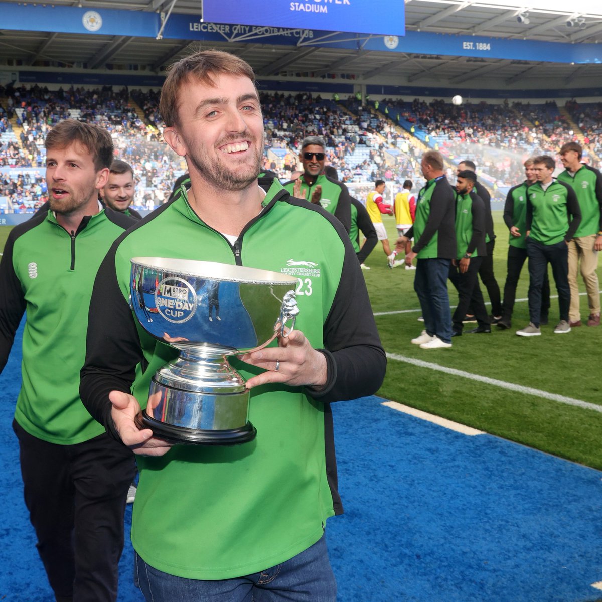 Great to have you with us yesterday, <a href="/leicsccc/">Leicestershire CCC 🦊</a> 🏆

Congratulations again on your win!