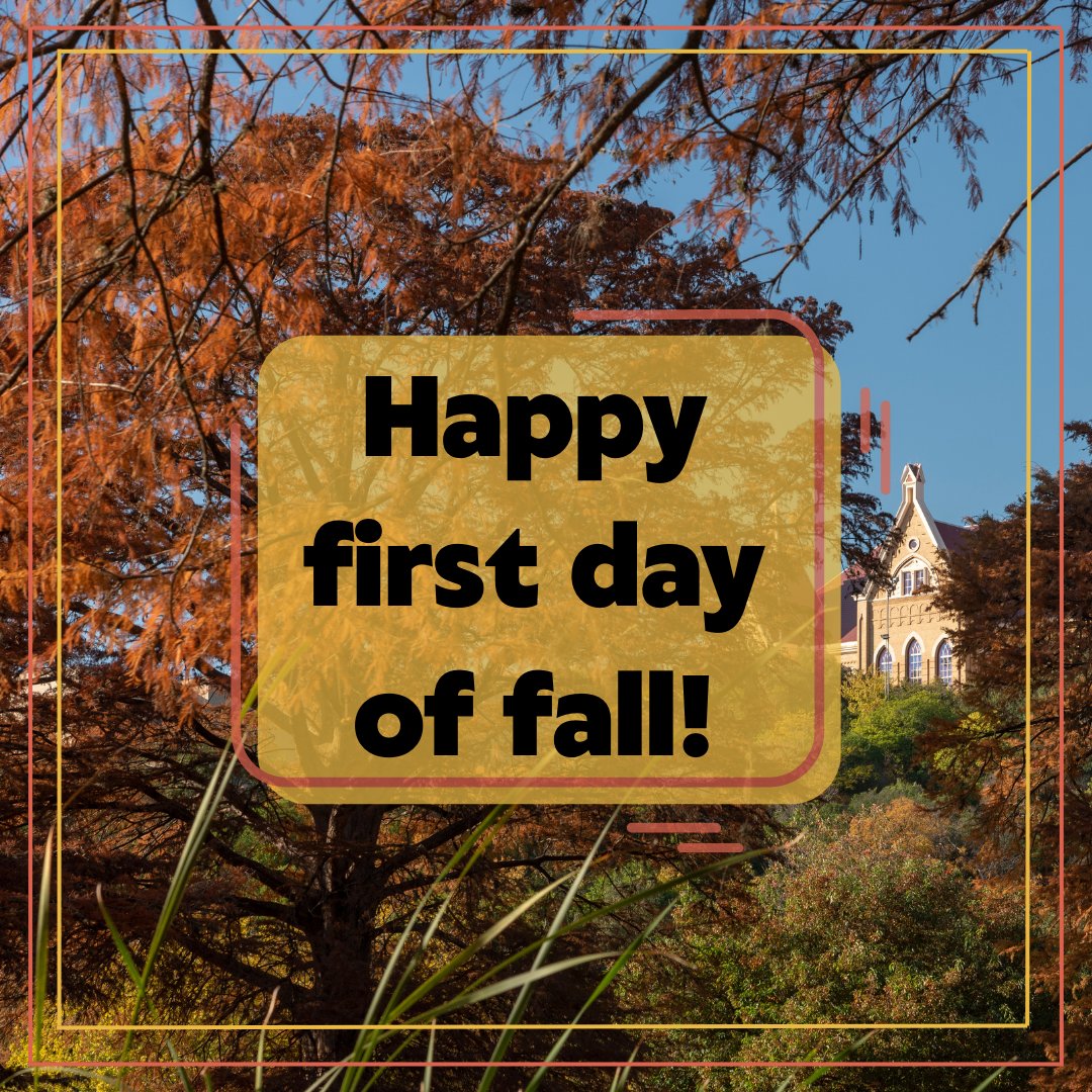 itactxst's tweet photo. Today is the first day of fall, Bobcats! We know it might not feel like fall in Texas but we hope everyone is preparing their Halloween costumes and looking forward to carving pumpkins! ππ§‘π #txst #txstnext #txst27 https://t.co/wCuDC6EicM