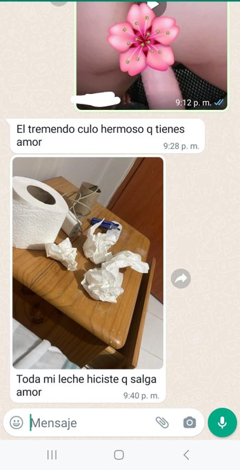 Que rico que les est&eacute; gustando el nuevo video que grabe d&aacute;ndole sentones a un 🍆💦 Quieres ver el video