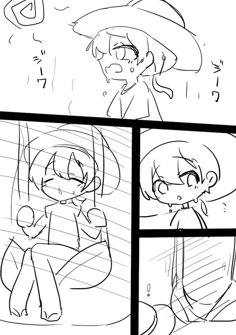 ぽぽぽぽぽよんっ
思いついたので、いつか清書してちゃんと描きたいね! 