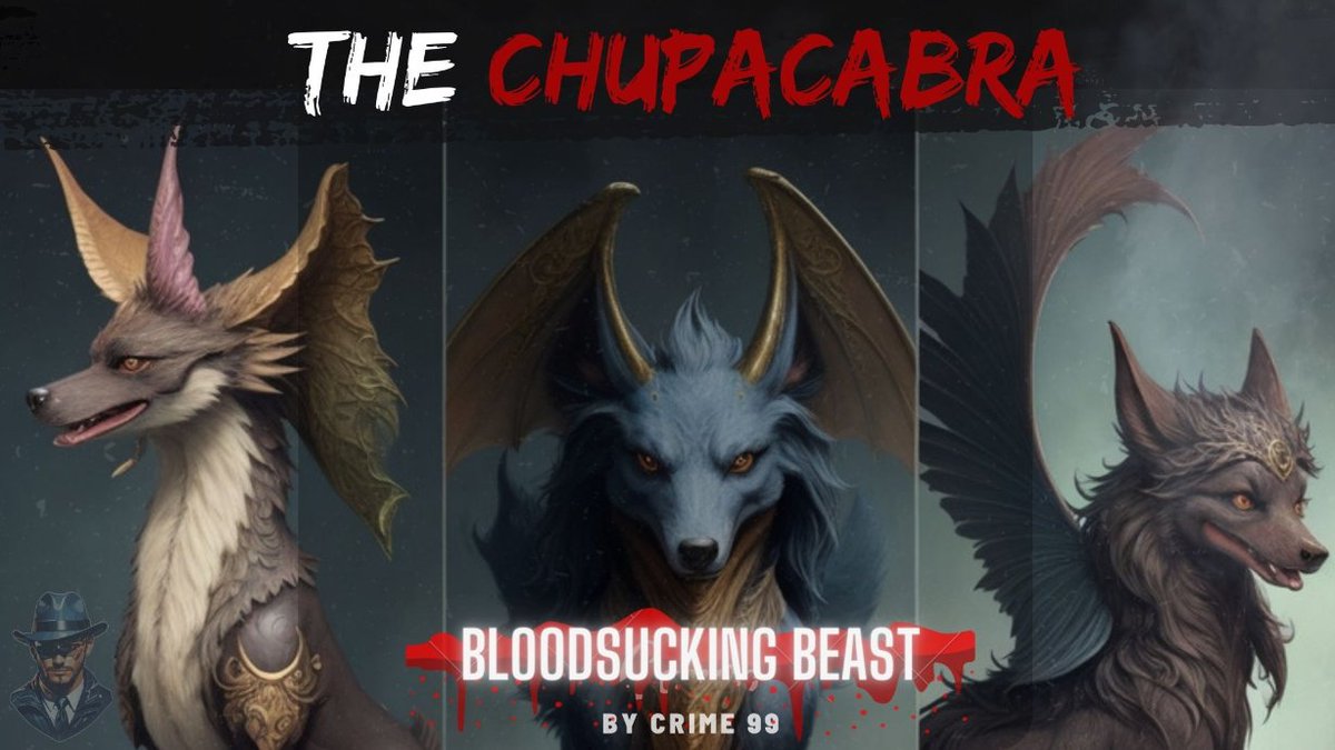 The Chupacabra | Story Behind Bloodsucking Beast 

Link - youtu.be/UVOtpbQthFs

#Chupacabra #LatinAmericanfolklore  #Bloodsuckingcreature #Cryptid  #Mythicalcreature #Unexplainedphenomena #Halloween #Halloween2023