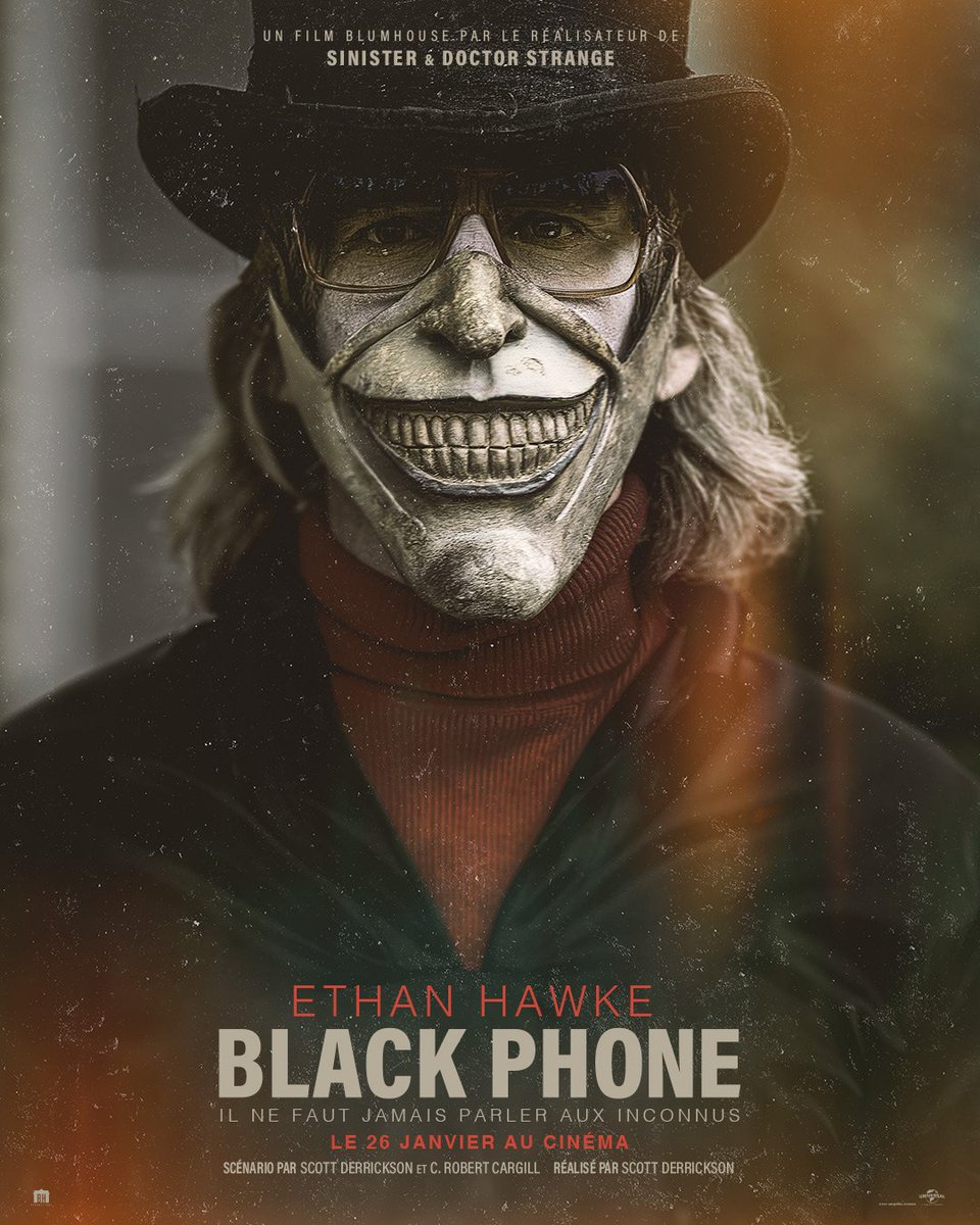 [FR] Le film "Black Phone" (d'après une nouvelle de Joe Hill) est maintenant disponible sur Netflix !