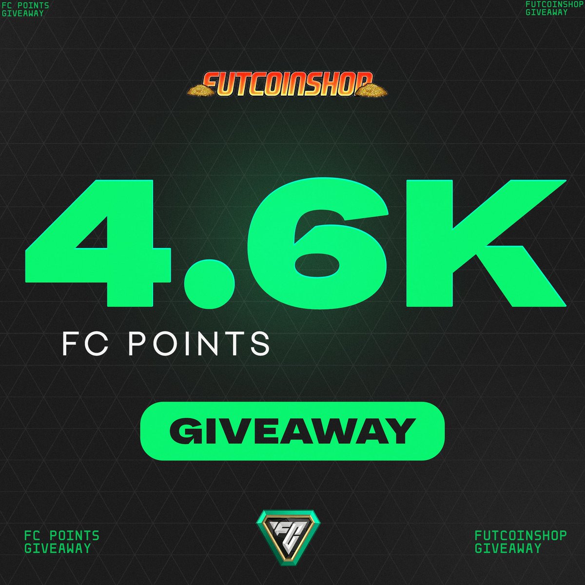 FUTCoinShop's tweet image. 🚨 Get 4.6k FC/FIFA Points for FREE!

• RT and follow us @FUTCoinShop  ✅

Winner announced within 24 hrs  🫡

#FC24