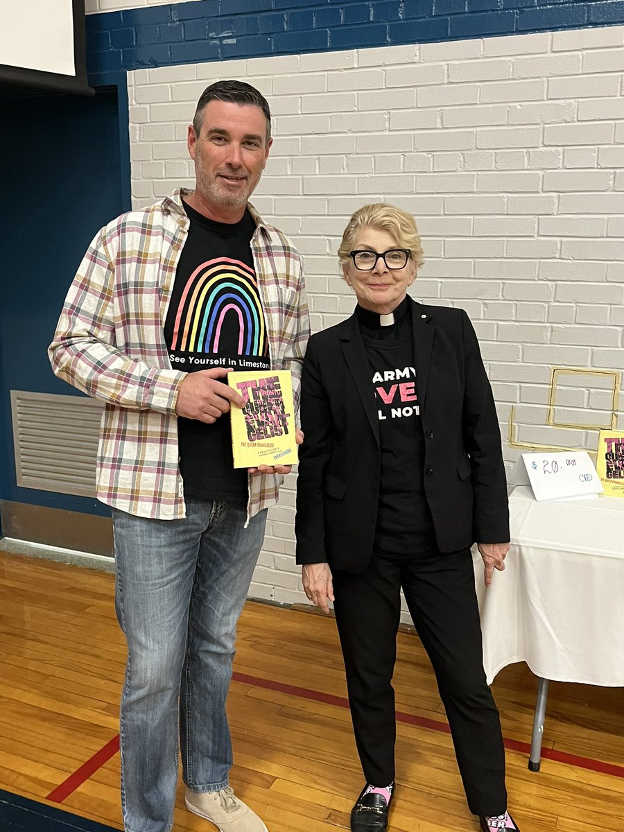 Today LDSB team members attended &amp; participated in the 1st annual Greater Napanee Pride Summit held at <a href="/NapaneeDSS/">Napanee DSS</a>. 1st photo from left: Rae McDonald, LDSB equity consultant, Paul MacDonald, NDSS Principal, Patty Gollogly, LDSB Associate Superintendent &amp; Tiffany Lloyd, Trustee.