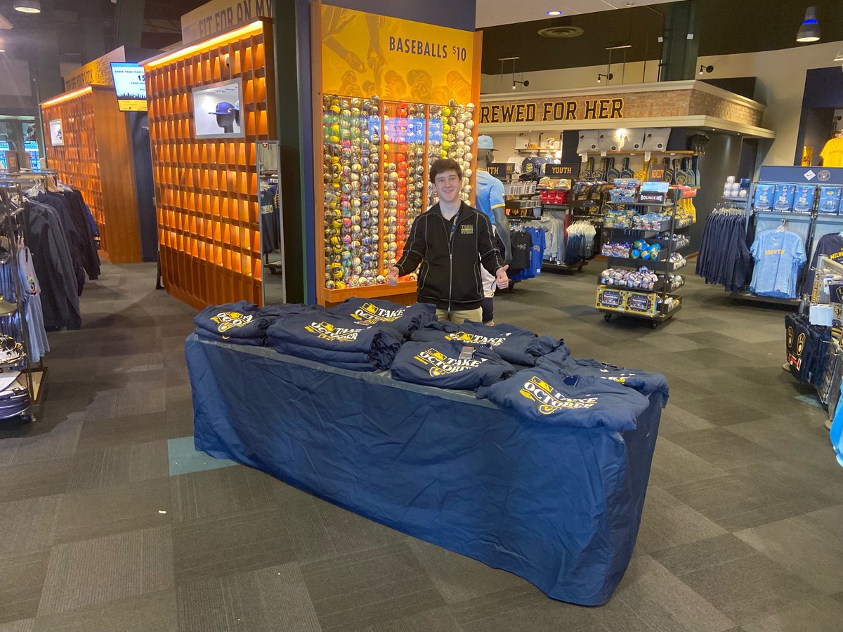Show your pride: Brewers Team Store reopens