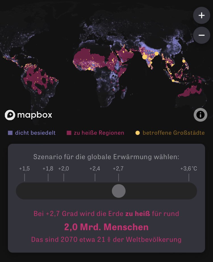 Ein Land mit 83 Mio. Einwohnern ist also von 200k Asylanträgen p.a. (+1 Mio. Ukrainer:innen 22/23) überfordert.

Bis 2070 könnten 2 Mrd. Menschen allein aus klimatischen Gründen zu Flüchtlingen werden. 

Wäre das nicht ein Grund, etwas gg. diesen „#Klimawandel“ zu tun <a href="/cdu/">CDU Deutschlands</a>, <a href="/fdp/">FDP</a>?