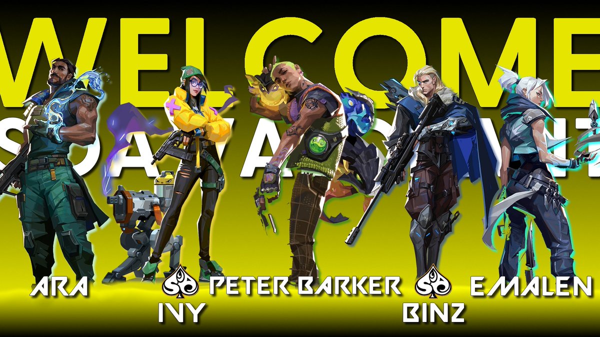 🔥 Introducing our fierce female roster! 🔥 We're thrilled to introduce our new #SOABLAZE #Valorant roster. 🎮 Join us in welcoming these talented players who are ready to dominate the competition. 🏆 Let's make some noise, and together, we'll achieve greatness! 🚀 #GuessWhosBack