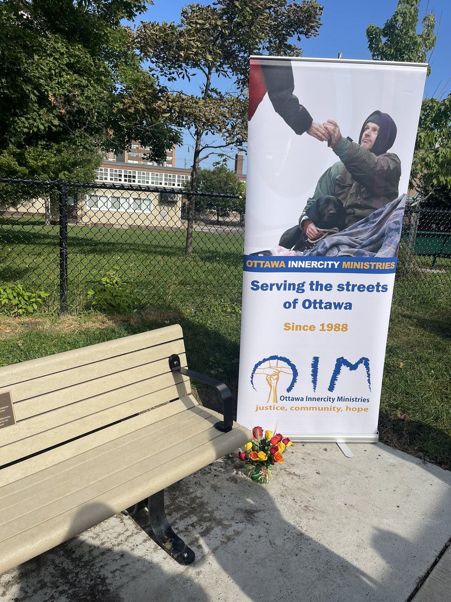 Thank you to <a href="/OttawaInnercity/">Ottawa Innercity Ministries</a> for your perfect tribute. If you didn’t know Beth was an angel before today’s dedication you sure know it now. Thanks to <a href="/BrownWard21/">Councillor David Brown</a> <a href="/ArielTroster/">Ariel Trosterdam - Parody</a> for your support and your commitment to pedestrian safety. I look forward to meeting soon to discuss.