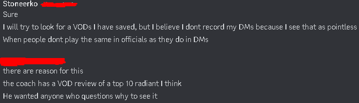 Off-season tryouts going great🤠

(dude sent a whole 15 minute vid of "top 10 radiant" player playing DM with sheriff only and coach added notes about him not hiting shots because of shooting error)