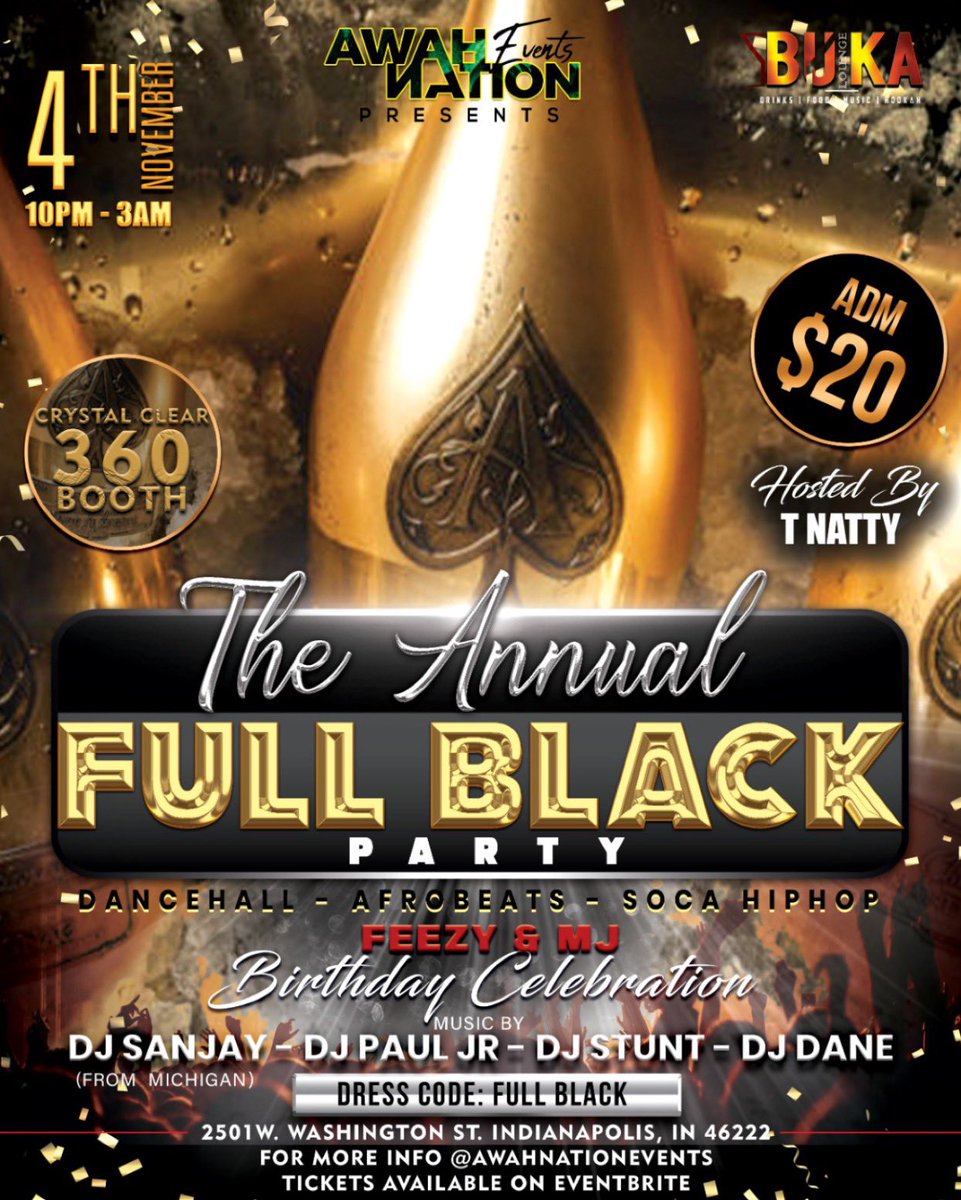 feezydat's tweet photo. Saturday November 4th…don’t miss out! https://t.co/c4PyOFOsXU