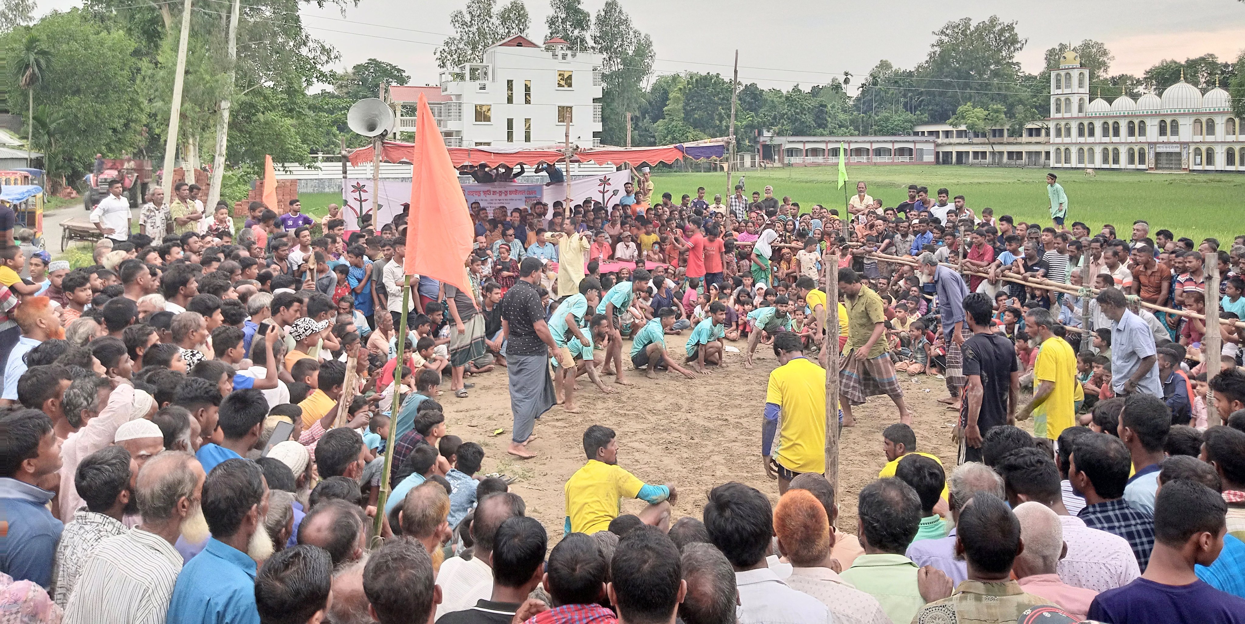 সরিষাবাড়ীতে উৎসবের আমেজে ‘বঙ্গবন্ধু স্মৃতি হা-ডু-ডু ফাইনাল’ অনুষ্ঠিত