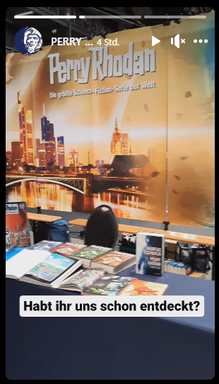 66_RP_ORIGINAL's tweet photo. #PerryRhodan #Rhodan #Perryversum #SciFi #ScienceFiction #Book #Buch #Heftroman #Novelbooklet #Convention
Stand der Perry-Rhodan-Redaktion auf dem
Science-Fiction-Treffen im Technik Museum Speyer
(noch bis morgen 18Uhr)
https://t.co/8h1tHVGKV0
FB-Story: https://t.co/6QAHTba2JK https://t.co/A1RhlPQSzM