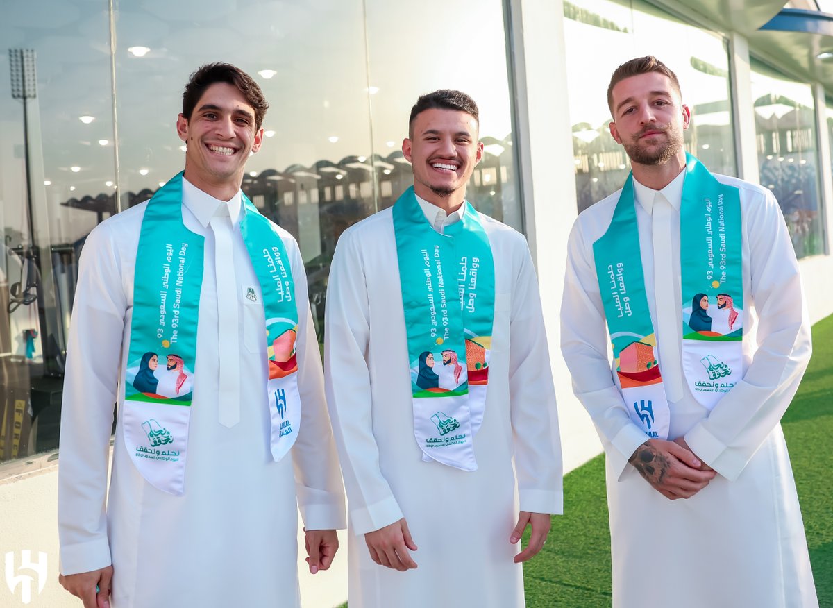 Alhilal_EN's tweet photo. Our celebrations on
#SaudiNationalDay 💚🇸🇦

#AlHilal https://t.co/xTRQK3BlHO