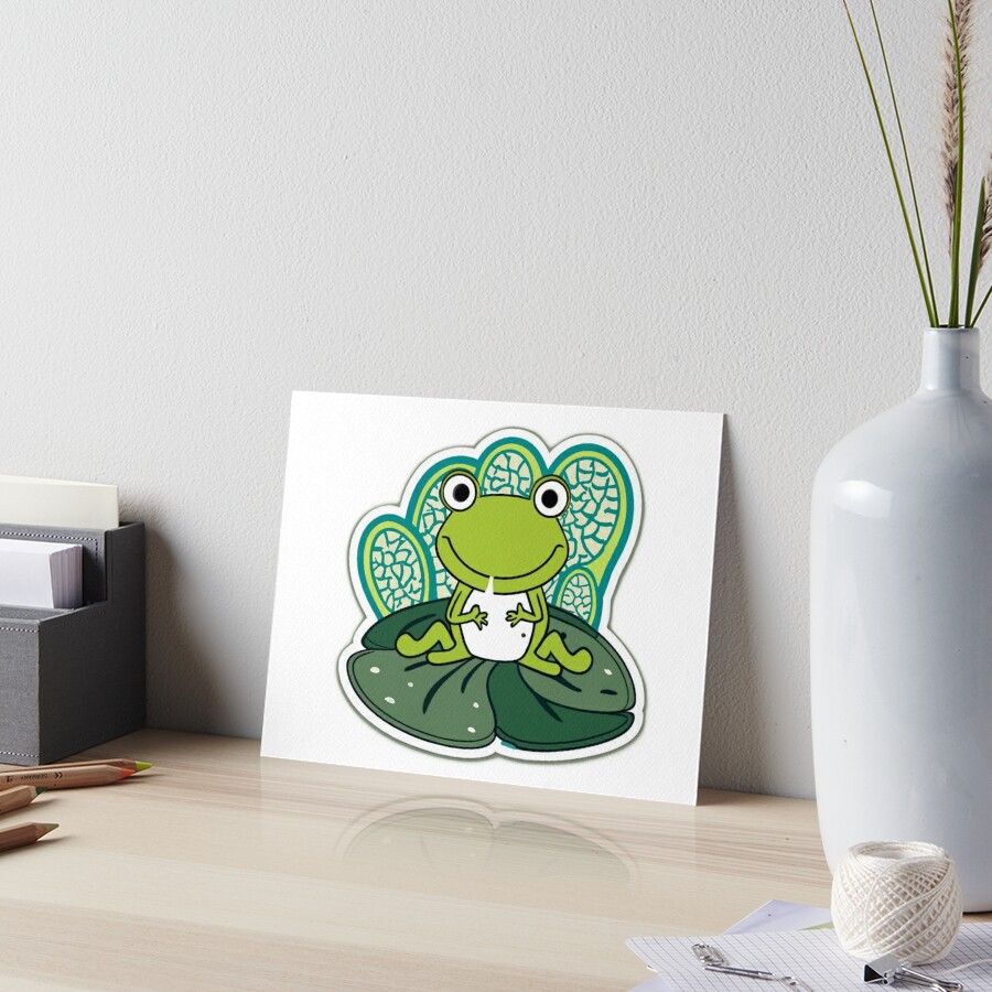MahyMehdi's tweet photo. https://t.co/vF3CU3yk8w
grenouille d'humeur chill lilypad Sticker ⭐⭐⭐⭐⭐ https://t.co/v2TXhPLMmE