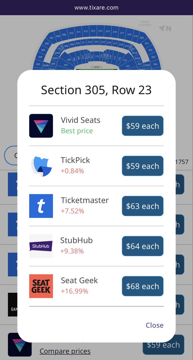 tixaredeals's tweet photo. If you’re holding out to buy your #NFL tickets for Week 3, Tixare still has PLENTY of money saving options for the seats you want!

At https://t.co/gg2foIsdkj, we compare 1000s of listings to show you the lowest prices option

Heres what our search results will show you 👇 https://t.co/UPiGvuvTck