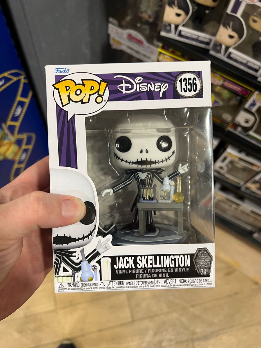 New Nightmare Before Christmas Pops in store now!! Come into store to pick up yours!! #nightmarebeforechristmas #funko