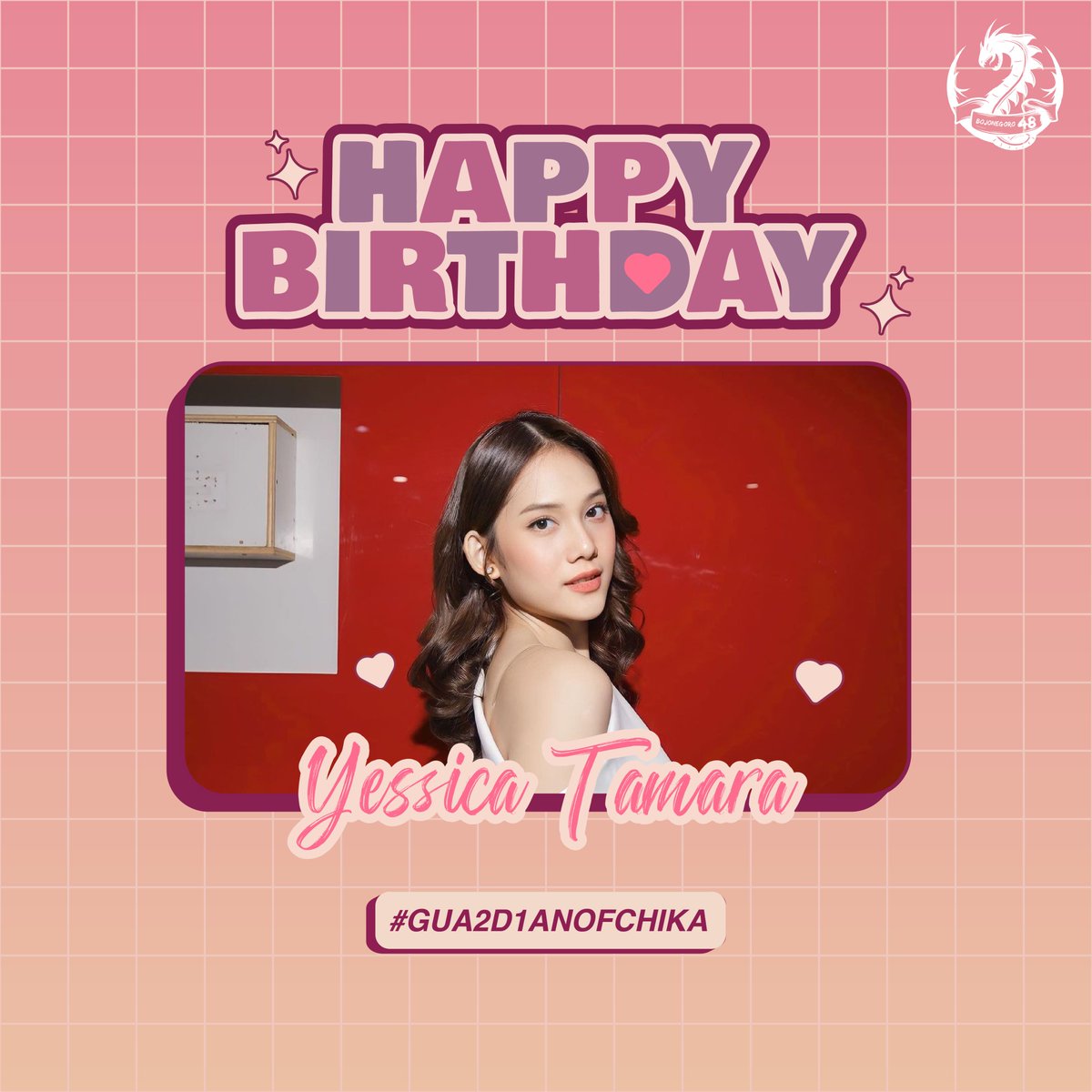 Happy Birthday cintaku <a href="/Y_ChikaJKT48/">BUKAN CHIKA</a> #GUA2D1ANOFCHIKA