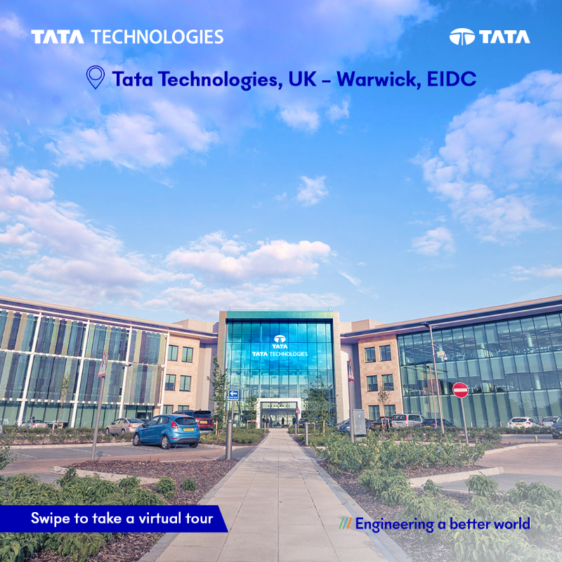 TataTech_News's tweet photo. #TataTechnologiesTour - 🌏 Take a virtual tour of our #Warwick office in #uk!
At #EIDC, our #inovators collaborate with our global team/s to craft turn-key full vehicle #innovations & #DigitalTransformation solutions to help our customers win.
#EngineeringABetterWorld