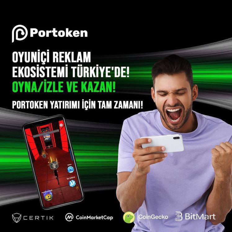 5 Ekimde yapılacak olan <a href="/portumacom/">Portuma</a> lansmanını duydunuz mu? 
#mexc de olduğunu ve lansman sonrası T5 ve T10 borsa listelemesi yapılacağını duydunuz mu? <a href="/CertiKCommunity/">CertiK Skynet</a> verilerini incelediniz mi?
Oyun içi reklam şirketi olduğunu, devlet destekli olduğunu ve daha fazlasını.
#MEXC