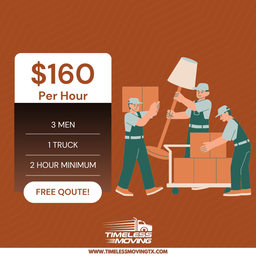 TimelessMoving's tweet image. Ready to make the smart move with Timeless Moving? Reach out today for a Free Quote! timelessmovingtx.com

#TimelessMoving #StressFreeMove #MovingCompany #FortWorth #Movers #FreeQuote