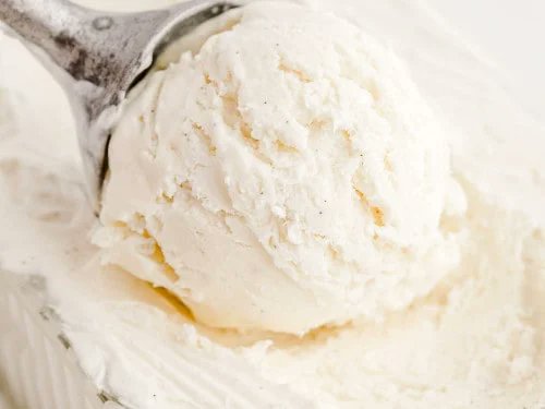 X-clusive soup of the week: Vanilla ice cream