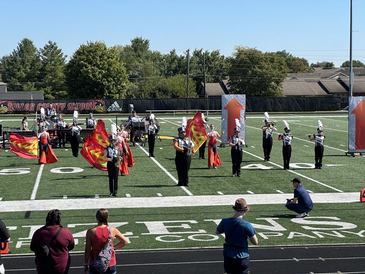 MetcalfeCoHigh's tweet photo. Metcalfe County Bands had a great prelims run of their show this afternoon. We can’t wait to hear the results from their competition today! Stay tuned! #HornetHustle https://t.co/g6fTiM2Cuq