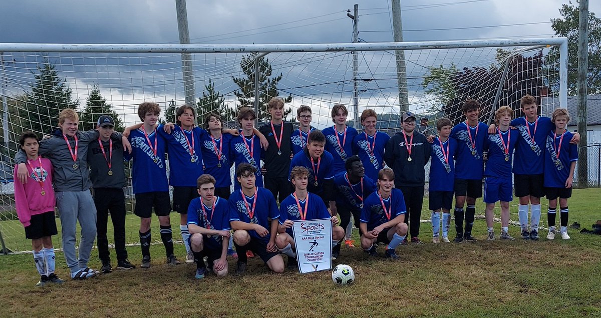 <a href="/schoolsportsnl/">School Sports NL</a> 3A Central West OutdoorSoccer Champs!Representing this region at provincials on our home turf! <a href="/NLESDCA/">NLESD</a> Thanks to <a href="/copper_ridge/">Copper Ridge</a>  for a great day &amp; awesome sportsmanship! Parents, teacher sponsors, coaches &amp; officials- school sport couldn't happen without you!