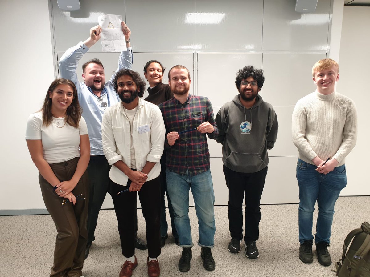Beamathsteacher's tweet photo. And we end today's  #MathsScholarsCPD with announcing the winners of the Maths Quiz, Team 11!! 

Congratulations, your prize, a 'I Love Maths' and 'Maths Scholar' pencil ✏️✏️ https://t.co/E3jFXc91BL