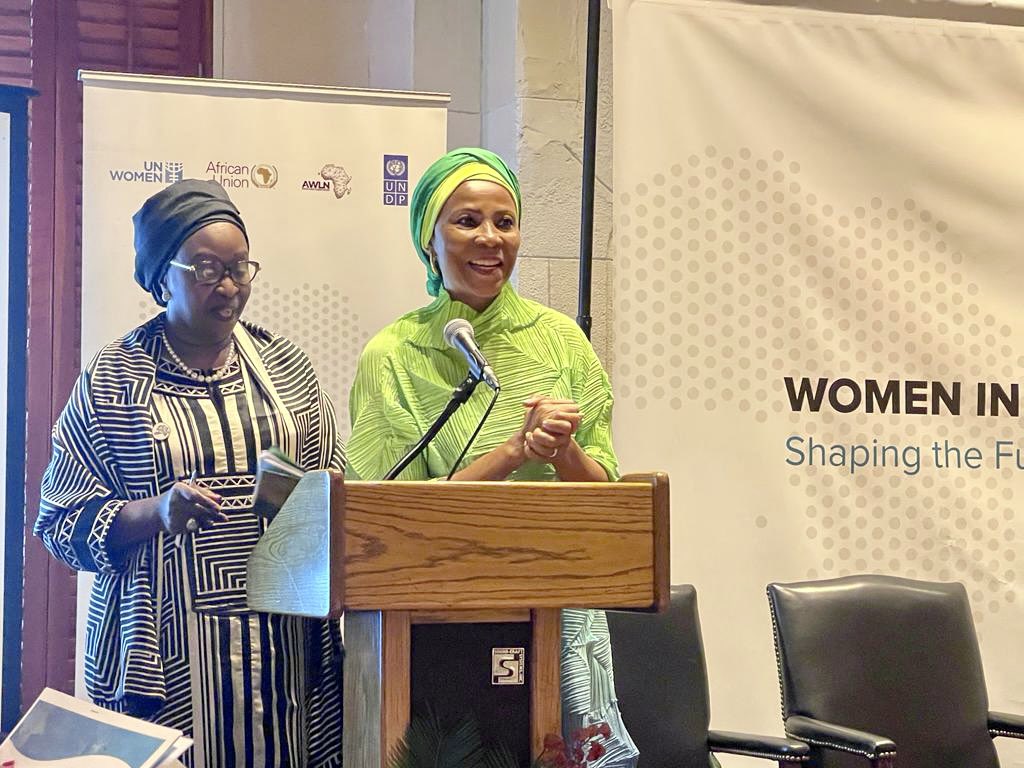 ahunnaeziakonwa's tweet image. Every woman who entered politics did not do it for self but to make the world better. We need to accelerate efforts as we are mid point of #SDGs.

What inspiring stories from #WomenInPolitics today.  I made a commitment to support with a programatic response &amp;amp; a facility.