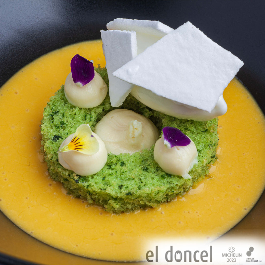 eldoncel_'s tweet photo. Paseo gastronómico..."Tierra y Sal", #eldoncelrestaurante.
Cada plato de nuestro Chef #enriqueperezchef es una auténtica obra de arte.
Albahaca, pasión y yogurt.
@fincadelobispo
#eldoncelhotel #sigüenza #estrellamichelin📷 #guiarepsol📷📷 #hoteles #hotelconencanto #Guadalajara https://t.co/8Ov4SUaSzn