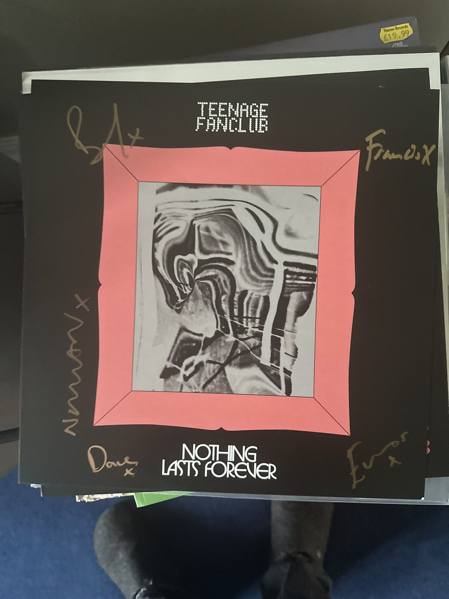 Thanks to <a href="/TeenageFanclub/">Teenage Fanclub</a>. A new album and joy unbridled. Never disappoints. Thanks to <a href="/Monorail_Music/">monorail music</a>  for the ltd edition #middleagedfanclub