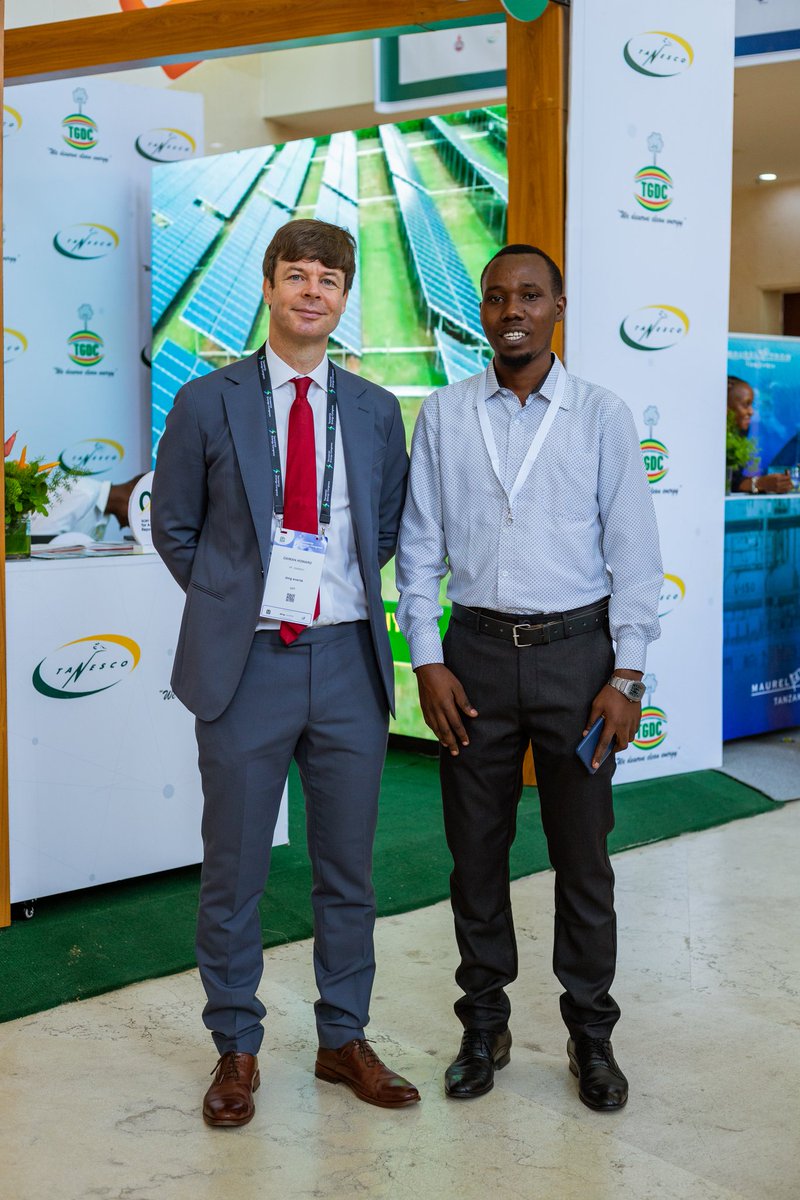 kapeto98's tweet photo. Me and CEO of @dmgeventsglobal at JNICC In Tanzania Energy Congress..it was so excited an Amazing Events..

 #TEC23 #TanzaniaEnergyCongress #Energy #SuccessStory #Gas #dmgevents https://t.co/t38JbPZvcM