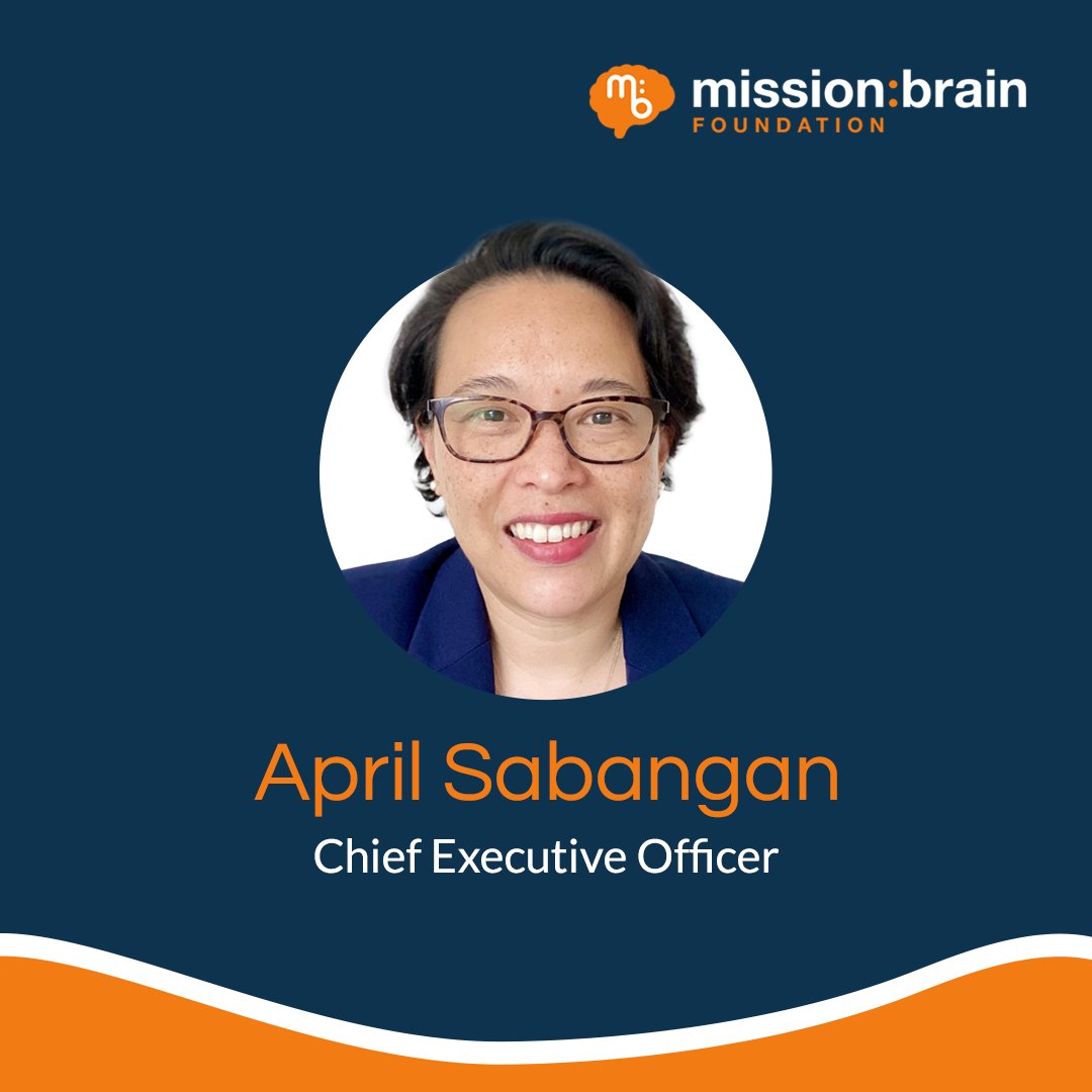 mission:brain (@missionbrainorg) on Twitter photo We're happy to announce that April Sabangan has been appointed as mission:brain's new Chief Executive Officer.
See <a href="/DoctorQMd/">Dr. Alfredo Quiñones-Hinojosa</a>'s announcement here: missionbrain.org/newceo.html We're happy to announce that April Sabangan has been appointed as mission:brain's new Chief Executive Officer.
See <a href="/DoctorQMd/">Dr. Alfredo Quiñones-Hinojosa</a>'s announcement here: missionbrain.org/newceo.html