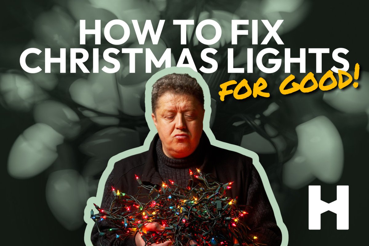 Fix your lights this year instead of throwing them out!

There’s nothing better than a beautiful holiday light display. But there’s nothing worse than trying to fix Christmas lights.  

#Xmaslights #holidayLights   

homr.io/blog-detail/fi…
